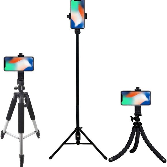 Acuvar Premium Smartphone Holder/Vertical and Horizontal Tripod Mount Adapter - Picture 5 of 7